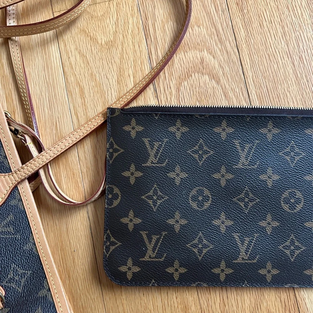 Louis Vuitton neverful Never full MM Dark Brown Monogram Tote - Picture 11 of 11
